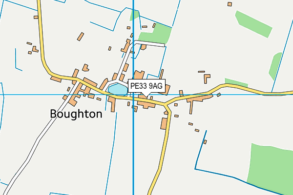 PE33 9AG map - OS VectorMap District (Ordnance Survey) PE33 9AG map - OS VectorMap District (Ordnance Survey)