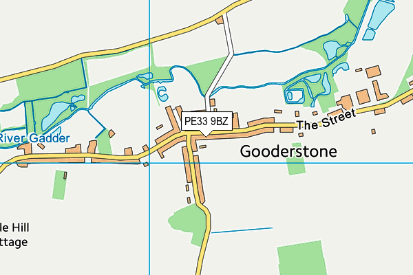 PE33 9BZ map - OS VectorMap District (Ordnance Survey) PE33 9BZ map - OS VectorMap District (Ordnance Survey)