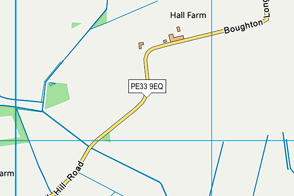 PE33 9EQ map - OS VectorMap District (Ordnance Survey) PE33 9EQ map - OS VectorMap District (Ordnance Survey)