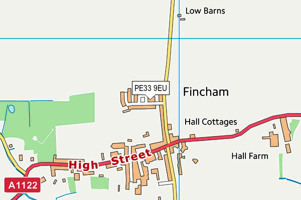 PE33 9EU map - OS VectorMap District (Ordnance Survey) PE33 9EU map - OS VectorMap District (Ordnance Survey)