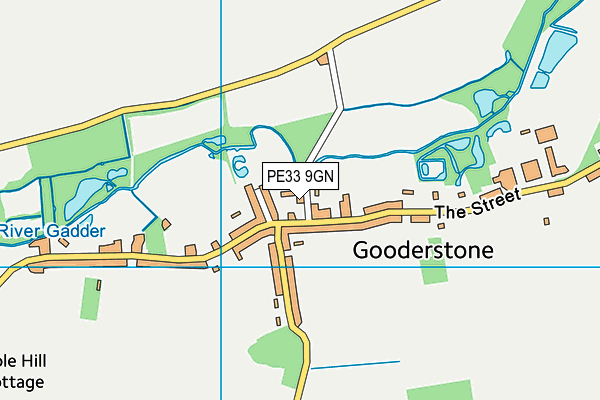 PE33 9GN map - OS VectorMap District (Ordnance Survey) PE33 9GN map - OS VectorMap District (Ordnance Survey)