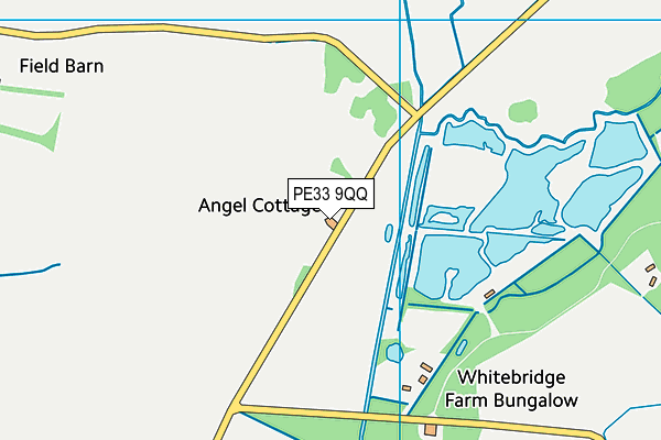 PE33 9QQ map - OS VectorMap District (Ordnance Survey) PE33 9QQ map - OS VectorMap District (Ordnance Survey)