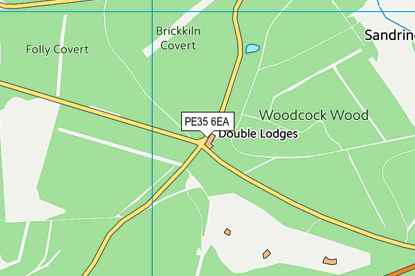 PE35 6EA map - OS VectorMap District (Ordnance Survey) PE35 6EA map - OS VectorMap District (Ordnance Survey)