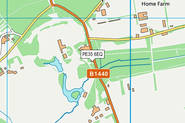 PE35 6EQ map - OS VectorMap District (Ordnance Survey) PE35 6EQ map - OS VectorMap District (Ordnance Survey)