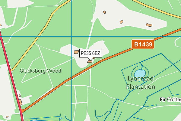 PE35 6EZ map - OS VectorMap District (Ordnance Survey) PE35 6EZ map - OS VectorMap District (Ordnance Survey)