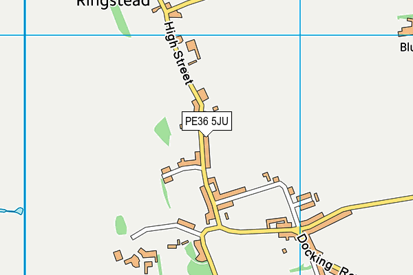 PE36 5JU map - OS VectorMap District (Ordnance Survey) PE36 5JU map - OS VectorMap District (Ordnance Survey)
