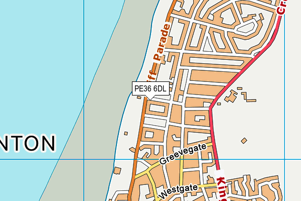 PE36 6DL map - OS VectorMap District (Ordnance Survey) PE36 6DL map - OS VectorMap District (Ordnance Survey)