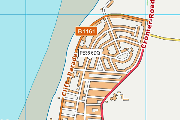 PE36 6DQ map - OS VectorMap District (Ordnance Survey) PE36 6DQ map - OS VectorMap District (Ordnance Survey)