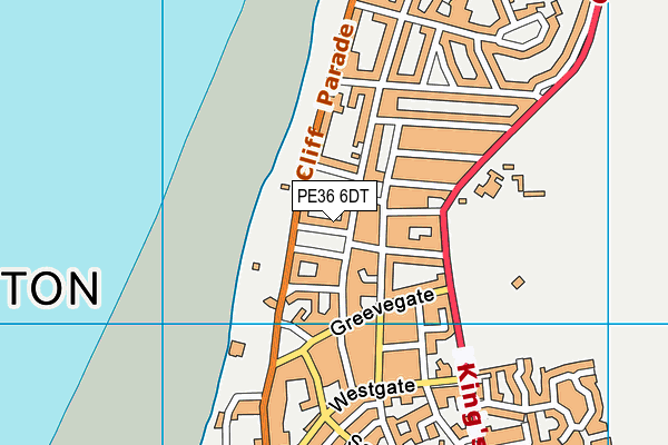 PE36 6DT map - OS VectorMap District (Ordnance Survey) PE36 6DT map - OS VectorMap District (Ordnance Survey)