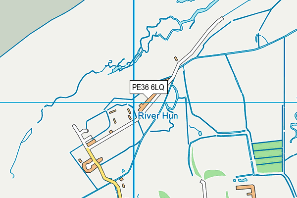 PE36 6LQ map - OS VectorMap District (Ordnance Survey) PE36 6LQ map - OS VectorMap District (Ordnance Survey)