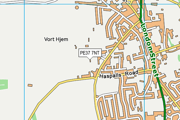PE37 7NT map - OS VectorMap District (Ordnance Survey) PE37 7NT map - OS VectorMap District (Ordnance Survey)