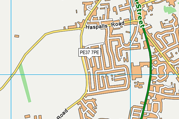 PE37 7PE map - OS VectorMap District (Ordnance Survey) PE37 7PE map - OS VectorMap District (Ordnance Survey)