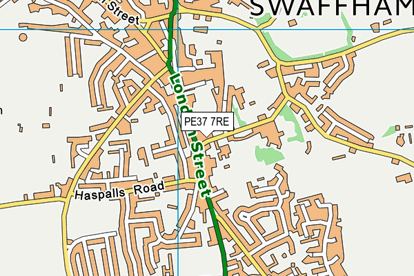 PE37 7RE map - OS VectorMap District (Ordnance Survey) PE37 7RE map - OS VectorMap District (Ordnance Survey)
