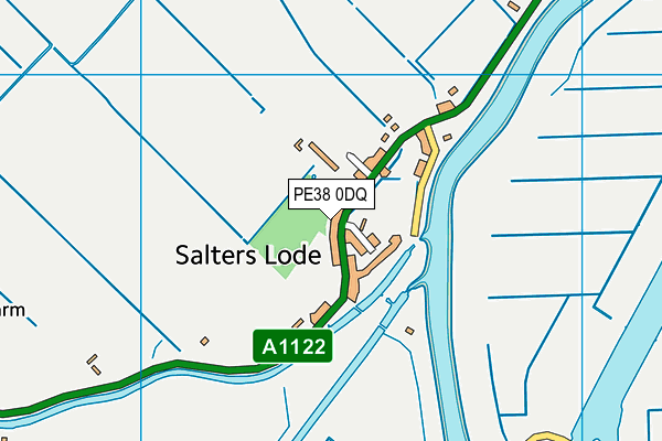 PE38 0DQ map - OS VectorMap District (Ordnance Survey) PE38 0DQ map - OS VectorMap District (Ordnance Survey)