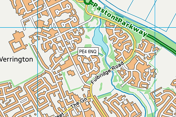 PE4 6NQ map - OS VectorMap District (Ordnance Survey) PE4 6NQ map - OS VectorMap District (Ordnance Survey)
