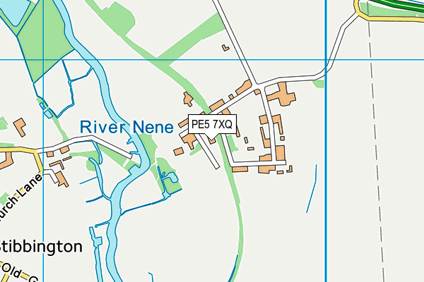PE5 7XQ map - OS VectorMap District (Ordnance Survey) PE5 7XQ map - OS VectorMap District (Ordnance Survey)