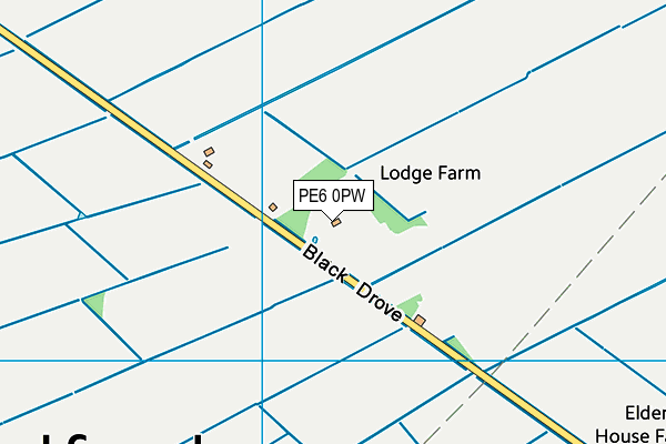 PE6 0PW map - OS VectorMap District (Ordnance Survey) PE6 0PW map - OS VectorMap District (Ordnance Survey)