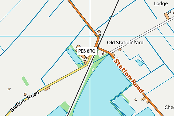 PE6 8RQ map - OS VectorMap District (Ordnance Survey) PE6 8RQ map - OS VectorMap District (Ordnance Survey)