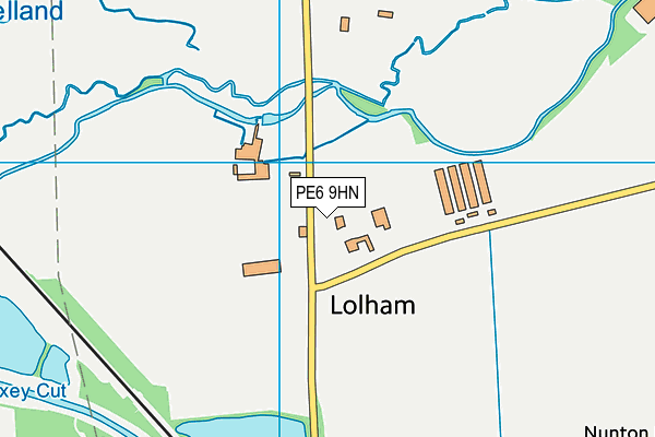 PE6 9HN map - OS VectorMap District (Ordnance Survey) PE6 9HN map - OS VectorMap District (Ordnance Survey)