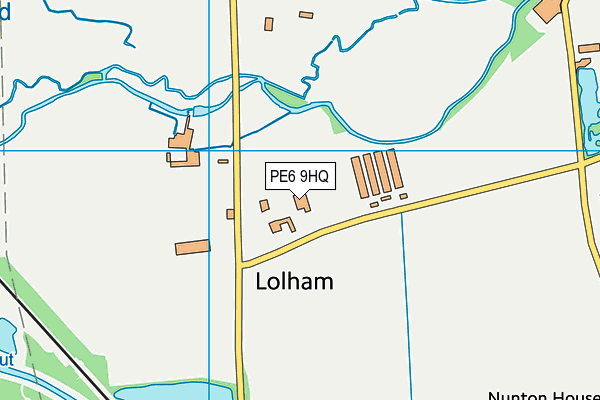 PE6 9HQ map - OS VectorMap District (Ordnance Survey) PE6 9HQ map - OS VectorMap District (Ordnance Survey)