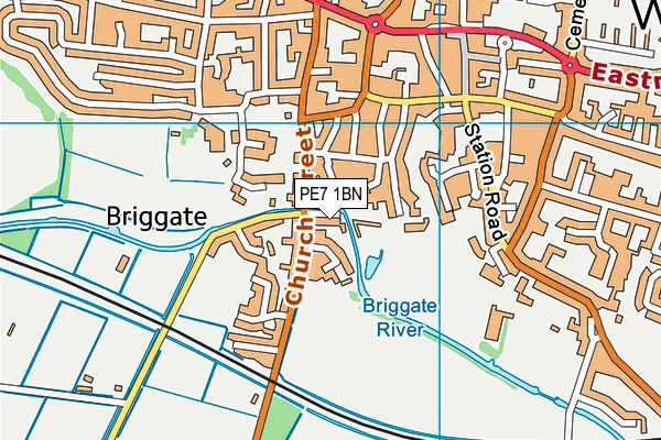 PE7 1BN map - OS VectorMap District (Ordnance Survey) PE7 1BN map - OS VectorMap District (Ordnance Survey)