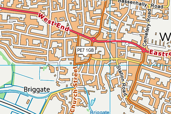 PE7 1GB map - OS VectorMap District (Ordnance Survey) PE7 1GB map - OS VectorMap District (Ordnance Survey)