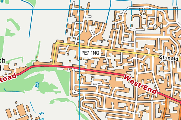 PE7 1NQ map - OS VectorMap District (Ordnance Survey) PE7 1NQ map - OS VectorMap District (Ordnance Survey)