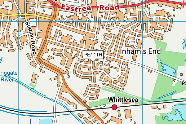 PE7 1TH map - OS VectorMap District (Ordnance Survey) PE7 1TH map - OS VectorMap District (Ordnance Survey)