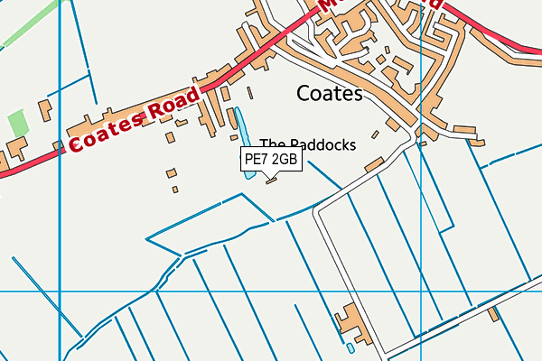 PE7 2GB map - OS VectorMap District (Ordnance Survey) PE7 2GB map - OS VectorMap District (Ordnance Survey)