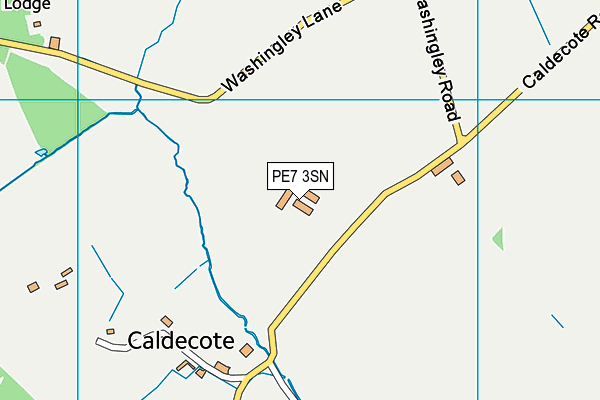 PE7 3SN map - OS VectorMap District (Ordnance Survey) PE7 3SN map - OS VectorMap District (Ordnance Survey)
