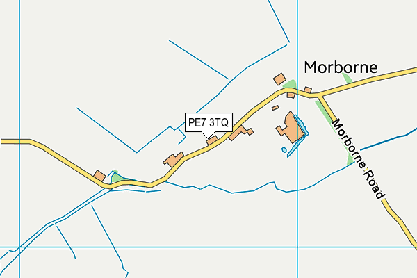 PE7 3TQ map - OS VectorMap District (Ordnance Survey) PE7 3TQ map - OS VectorMap District (Ordnance Survey)