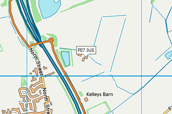PE7 3US map - OS VectorMap District (Ordnance Survey) PE7 3US map - OS VectorMap District (Ordnance Survey)
