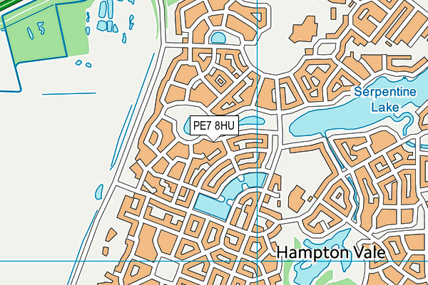 PE7 8HU map - OS VectorMap District (Ordnance Survey) PE7 8HU map - OS VectorMap District (Ordnance Survey)