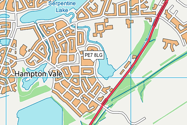 PE7 8LG map - OS VectorMap District (Ordnance Survey) PE7 8LG map - OS VectorMap District (Ordnance Survey)