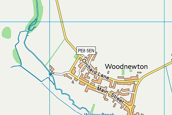 PE8 5EN map - OS VectorMap District (Ordnance Survey) PE8 5EN map - OS VectorMap District (Ordnance Survey)