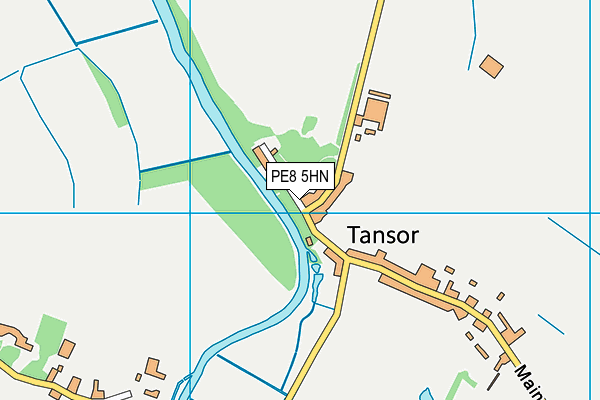 PE8 5HN map - OS VectorMap District (Ordnance Survey) PE8 5HN map - OS VectorMap District (Ordnance Survey)