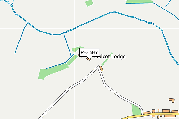 PE8 5HY map - OS VectorMap District (Ordnance Survey) PE8 5HY map - OS VectorMap District (Ordnance Survey)