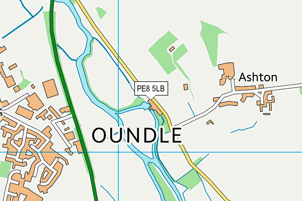 PE8 5LB map - OS VectorMap District (Ordnance Survey) PE8 5LB map - OS VectorMap District (Ordnance Survey)