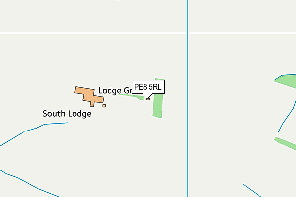 PE8 5RL map - OS VectorMap District (Ordnance Survey) PE8 5RL map - OS VectorMap District (Ordnance Survey)