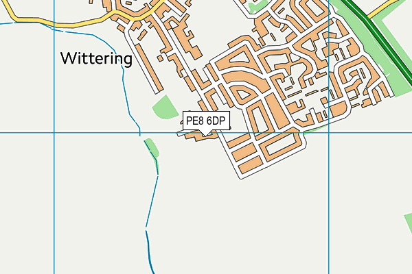 PE8 6DP map - OS VectorMap District (Ordnance Survey) PE8 6DP map - OS VectorMap District (Ordnance Survey)