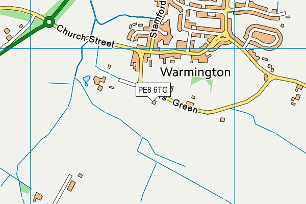 PE8 6TG map - OS VectorMap District (Ordnance Survey) PE8 6TG map - OS VectorMap District (Ordnance Survey)
