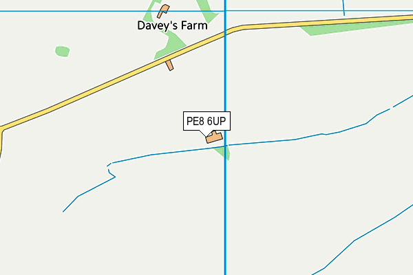PE8 6UP map - OS VectorMap District (Ordnance Survey) PE8 6UP map - OS VectorMap District (Ordnance Survey)
