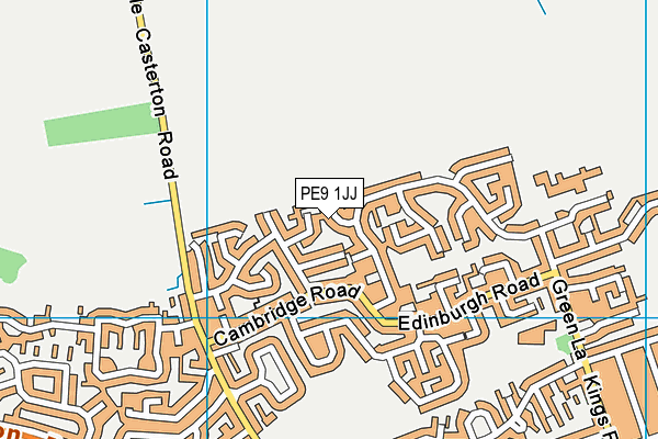 PE9 1JJ map - OS VectorMap District (Ordnance Survey) PE9 1JJ map - OS VectorMap District (Ordnance Survey)