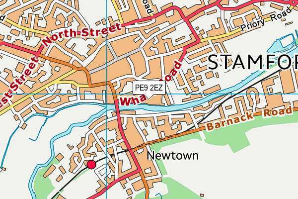 PE9 2EZ map - OS VectorMap District (Ordnance Survey) PE9 2EZ map - OS VectorMap District (Ordnance Survey)