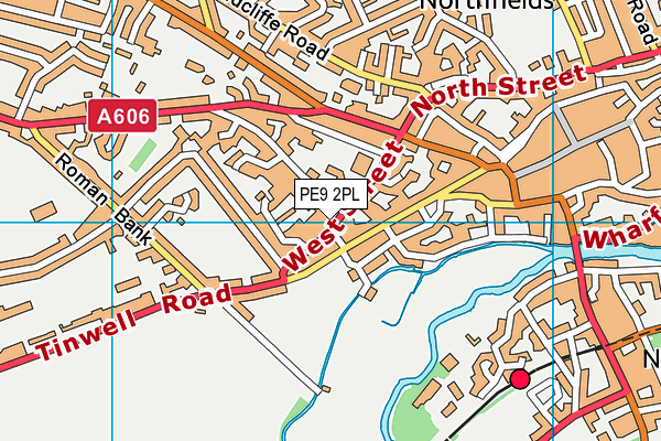 PE9 2PL map - OS VectorMap District (Ordnance Survey) PE9 2PL map - OS VectorMap District (Ordnance Survey)