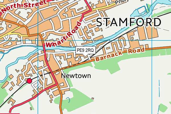 PE9 2RQ map - OS VectorMap District (Ordnance Survey) PE9 2RQ map - OS VectorMap District (Ordnance Survey)