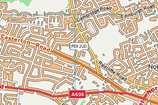 PE9 2UD map - OS VectorMap District (Ordnance Survey) PE9 2UD map - OS VectorMap District (Ordnance Survey)