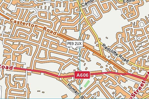 PE9 2UX map - OS VectorMap District (Ordnance Survey) PE9 2UX map - OS VectorMap District (Ordnance Survey)