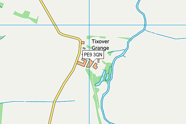 PE9 3QN map - OS VectorMap District (Ordnance Survey) PE9 3QN map - OS VectorMap District (Ordnance Survey)