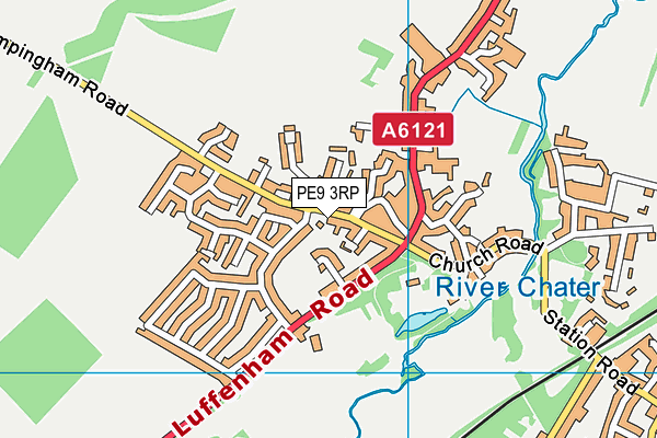 PE9 3RP map - OS VectorMap District (Ordnance Survey) PE9 3RP map - OS VectorMap District (Ordnance Survey)